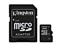 Kingston 4GB microSDHC (SDC4/4GB)